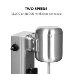 Kraftpaket Milchshake-Mixer Proteinshake 80W Edelstahl Silber -Outdoor Grills Store 10034456 yy 0005 logo Klarstein Kraftpaket Pro Milchshake Mixer 80W