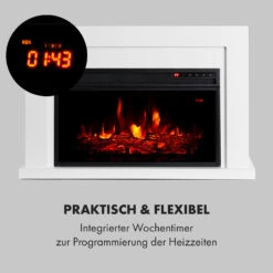 Blanca Elektrischer Kamin 1000/2000W LED 10-30 °C Wochentimer -Outdoor Grills Store 10034487 de 0005 logo