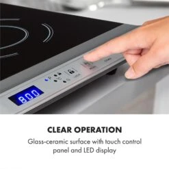 Cucinata Induktionskochfeld 3100W 10 Leistungsstufen 200-1300W -Outdoor Grills Store 10034503 yy 0005 logo Klarstein Cucinata Induktionskochfeld 3100 W