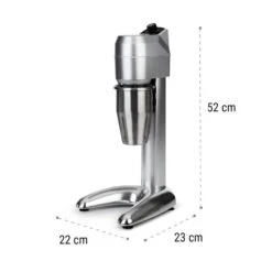 Kraftprotz Milchshake-Mixer Proteinshake 300W Stufenlos Edelstahl 17 Kraftprotz Milchshake-Mixer Proteinshake 300W Stufenlos Edelstahl -Outdoor Grills Store 10034518 yy 0009 logo Klarstein Pro Kraftprotz Milchshake Mixer silber