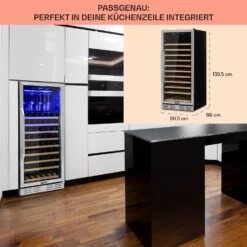 Vinovilla Grande 127 Built-in Uno Weinkühlschrank 320 Ltr 127 Fl. LED -Outdoor Grills Store 10034524 DE 0006 usp