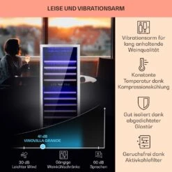 Vinovilla Grande 116 Built-in Duo Weinkühlschrank 310 Ltr 116 Fl. LED -Outdoor Grills Store 10034525 DE 0004 usp