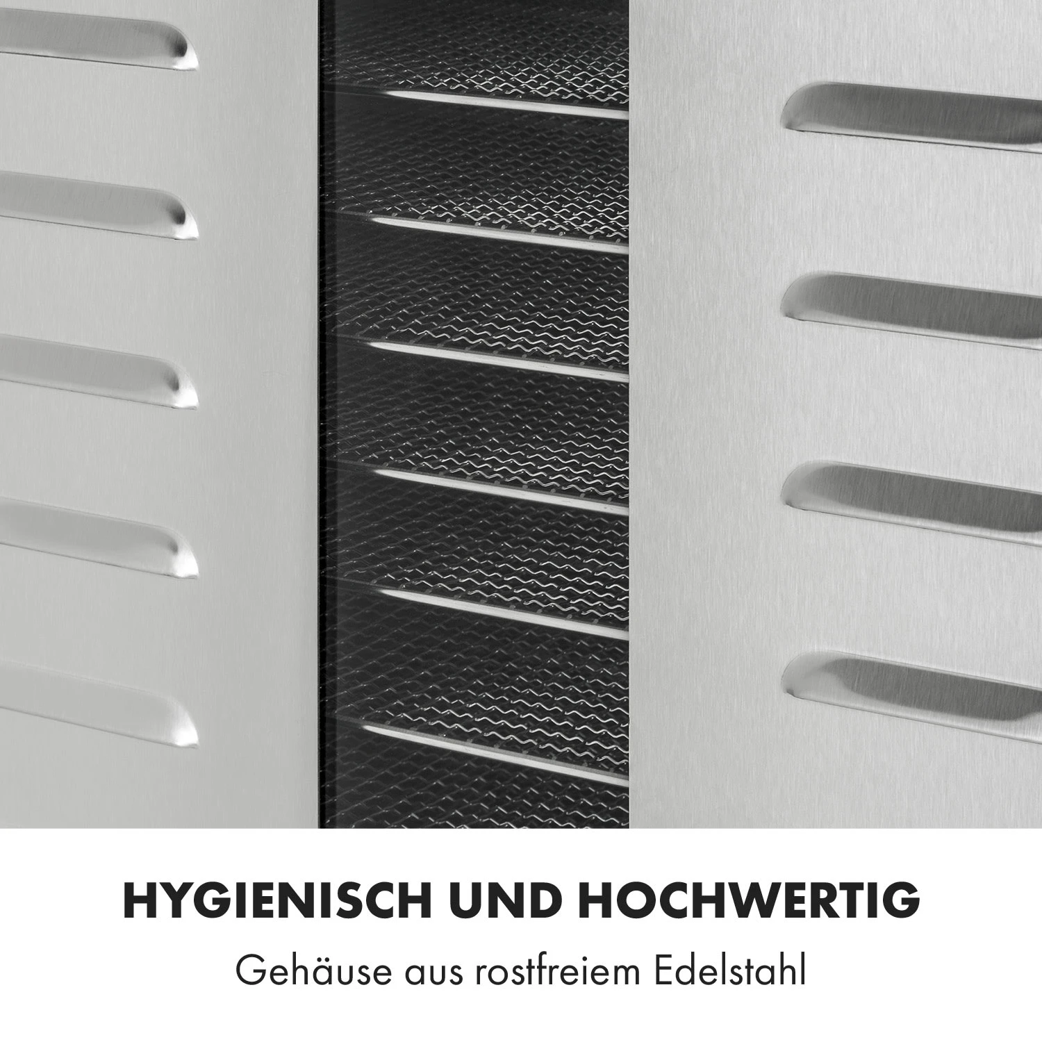 Master Jerky 300 Dörrautomat 2000W 40-90 °C 24h-Timer Edelstahl Silber 7 Master Jerky 300 Dörrautomat 2000W 40-90 °C 24h-Timer Edelstahl Silber – Bild 7