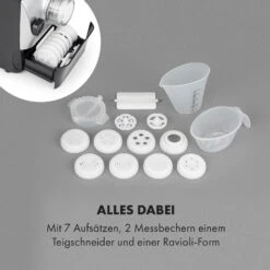 Pastamania Nudelmaschine 260W 7 Aufsätze 500 G 60 DB LED -Outdoor Grills Store 10034566 de 0006 logo