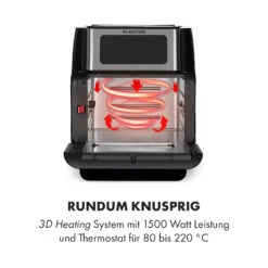 AeroVital Fry Heißluftfritteuse 1500W 10l Timer 9 Programme -Outdoor Grills Store 10034575 de 0003 logo