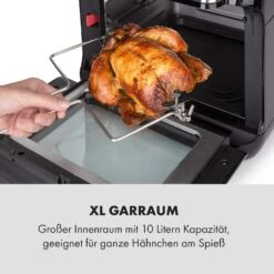 AeroVital Fry Heißluftfritteuse 1500W 10l Timer 9 Programme -Outdoor Grills Store 10034575 de 0004 logo