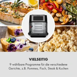 AeroVital Fry Heißluftfritteuse 1500W 10l Timer 9 Programme -Outdoor Grills Store 10034575 de 0005 logo
