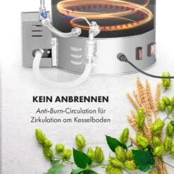 Brauheld Pro Maischekessel 2500W 35L 30-100°C Umwälzpumpe Edelstahl 13 Brauheld Pro Maischekessel 2500W 35L 30-100°C Umwälzpumpe Edelstahl -Outdoor Grills Store 10034587 de 0005 logo