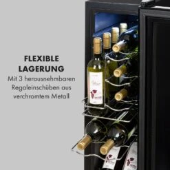 Shiraz 12 Slim Uno Weinkühlschrank 32l/12Fl.Touch 85 W 5-18 °C LED -Outdoor Grills Store 10034625 de 0006 logo