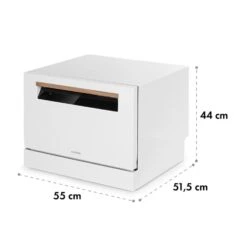 Lagoona Geschirrspülmaschine 1380W 6,5L 6 Gedecke Touch -Outdoor Grills Store 10034631 yy 0011 logo Klarstein Lagoona Geschirrspuelmaschine weiss