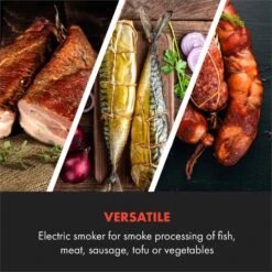 Flintstone Räucherofen 1600W Thermometer Edelstahl Elektrisch 15 Flintstone Räucherofen 1600W Thermometer Edelstahl Elektrisch -Outdoor Grills Store 10034702 yy 0006 logo Klarstein NES C16