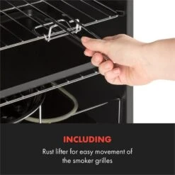 Flintstone Räucherofen 1600W Thermometer Edelstahl Elektrisch 16 Flintstone Räucherofen 1600W Thermometer Edelstahl Elektrisch -Outdoor Grills Store 10034702 yy 0007 logo Klarstein NES C16