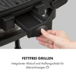 Gatsby Elektrogrill 2000W Antihaft-Grillfläche Seitentische Schwarz 16 Gatsby Elektrogrill 2000W Antihaft-Grillfläche Seitentische Schwarz -Outdoor Grills Store 10034706 de 0008 logo