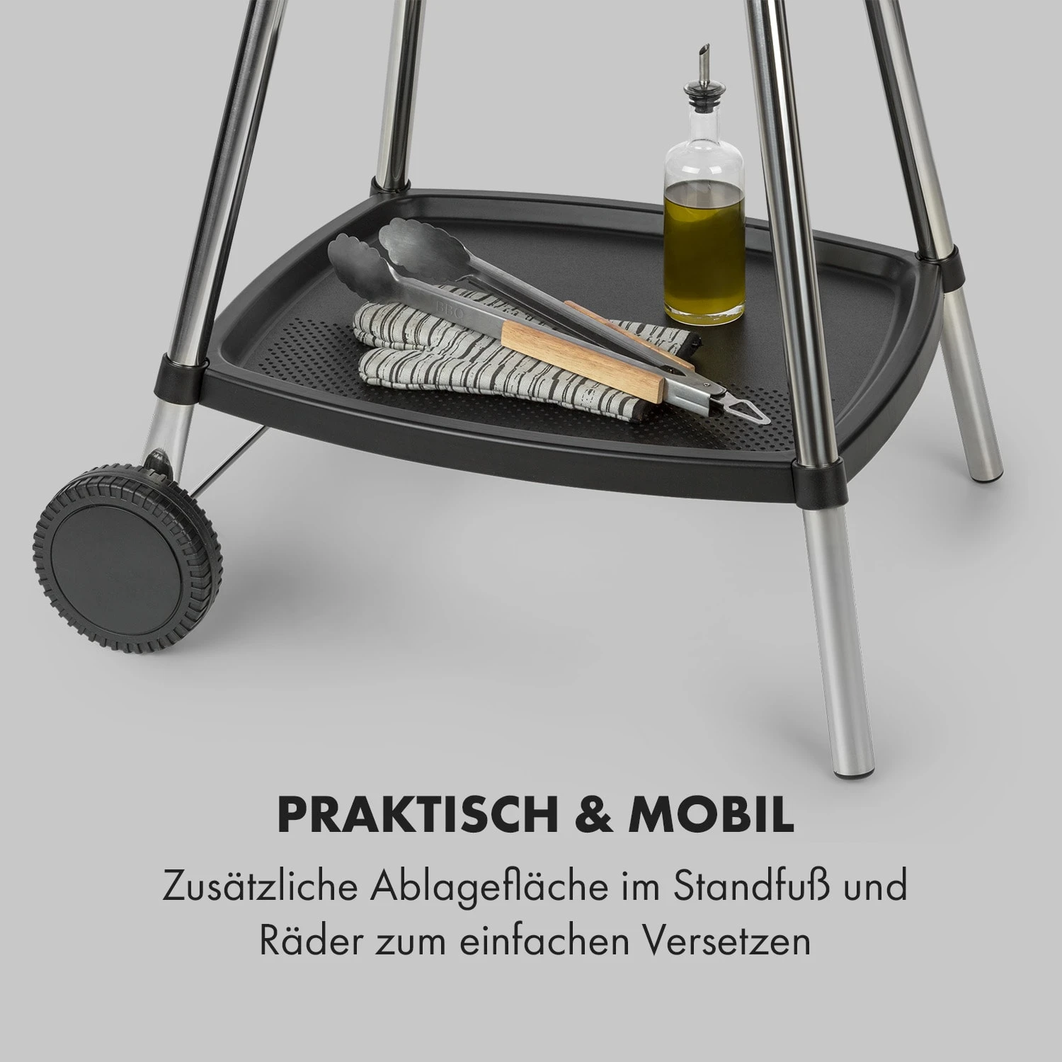 Gatsby Elektrogrill 2000W Antihaft-Grillfläche Seitentische 7 Gatsby Elektrogrill 2000W Antihaft-Grillfläche Seitentische – Bild 7