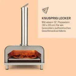 Diavolo Pizza-Pelletofen Inkl. Pizzastein Thermometer Edelstahl 9 Diavolo Pizza-Pelletofen Inkl. Pizzastein Thermometer Edelstahl -Outdoor Grills Store 10034709 de 0003 logo