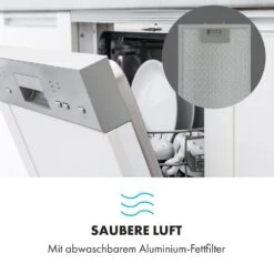 Alessia Dunstabzugshaube Kopffreihaube 350 M³/h Push Control Schwarz -Outdoor Grills Store 10034717 de 0008 logo