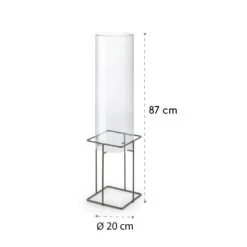 Skydive 60 Fischturm 60 Cm Ø 20 Cm Acryl Metall Transparent -Outdoor Grills Store 10034719 yy 0006 logo blumfeldt Skydive 60 Fischturm 20 x 87 cm