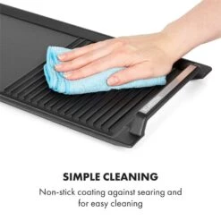 Delicatessa Grill Pan Grillplatte Induktionskochfeld Zubehör 43,5x23cm 8 Delicatessa Grill Pan Grillplatte Induktionskochfeld Zubehör 43,5x23cm -Outdoor Grills Store 10034722 yy 0005 logo Klarstein Delicatessa Grill Pan Grillplatte