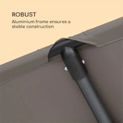 Flex-Shade XL Sonnenschirm 150 X 210 Cm Polyester UV 50 Dunkelgrau 12 Flex-Shade XL Sonnenschirm 150 X 210 Cm Polyester UV 50 Dunkelgrau -Outdoor Grills Store 10034728 yy 0005 logo Blumfeldt Flex Shade XL Sonnenschirm 150x210 grau