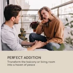 Mantua Kaskadenbrunnen Gartenbrunnen 4 Stufen Akku 2,8W Solar LED -Outdoor Grills Store 10034730 yy 0006 logo Blumfeldt Mantua Kaskadenbrunnen