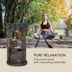 Speyer Kaskadenbrunnen Gartenbrunnen 4 Stufen Akku 2,8W Solar LED 10 Speyer Kaskadenbrunnen Gartenbrunnen 4 Stufen Akku 2,8W Solar LED -Outdoor Grills Store 10034731 yy 0004 logo Blumfeldt Speyer Kaskadenbrunnen