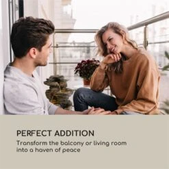 Messina Kaskadenbrunnen Solarbrunnen Gartenbrunnen Akku Solarpanel LED 13 Messina Kaskadenbrunnen Solarbrunnen Gartenbrunnen Akku Solarpanel LED -Outdoor Grills Store 10034734 yy 0006 logo Blumfeldt Messina Kaskadenbrunnen