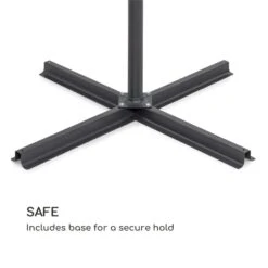 Twin Peaks Sonnenschirm Sonnenschutz 456 X 245 X 268 Cm Polyester -Outdoor Grills Store 10034740 yy 0004 logo Blumfeldt Twin Peaks Sonnenschirm creme