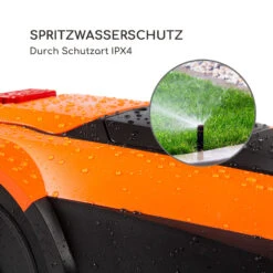 Garden Hero Rasenmähroboter 5,2 Ah Akkubetrieb Bis 1.200 M² Orange -Outdoor Grills Store 10034749 de 0004 logo