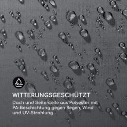 Mondo Gartenpavillon Partyzelt Gazebo 295x262x295 Stahl Polyester -Outdoor Grills Store 10034763 de 0005 logo
