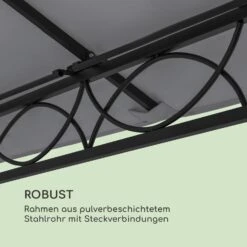 Mondo Gartenpavillon Partyzelt Gazebo 295x262x295 Stahl Polyester -Outdoor Grills Store 10034763 de 0008 logo