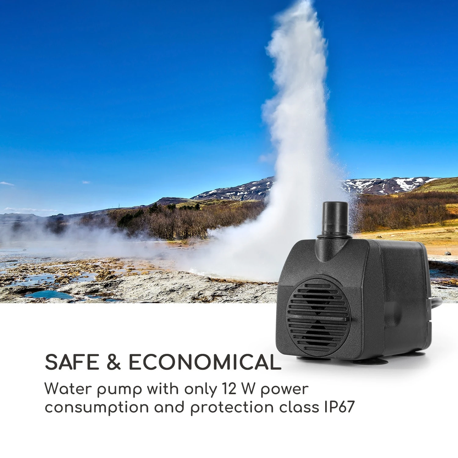 Skyriver Gartenbrunnen Zimmerbrunnen Indoor Outdoor LED 10 M Kabel 8 Skyriver Gartenbrunnen Zimmerbrunnen Indoor Outdoor LED 10 M Kabel – Bild 8