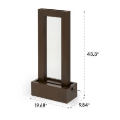 Skyriver Gartenbrunnen Zimmerbrunnen Indoor Outdoor LED 10 M Kabel 17 Skyriver Gartenbrunnen Zimmerbrunnen Indoor Outdoor LED 10 M Kabel -Outdoor Grills Store 10034776 uk 0009 logo