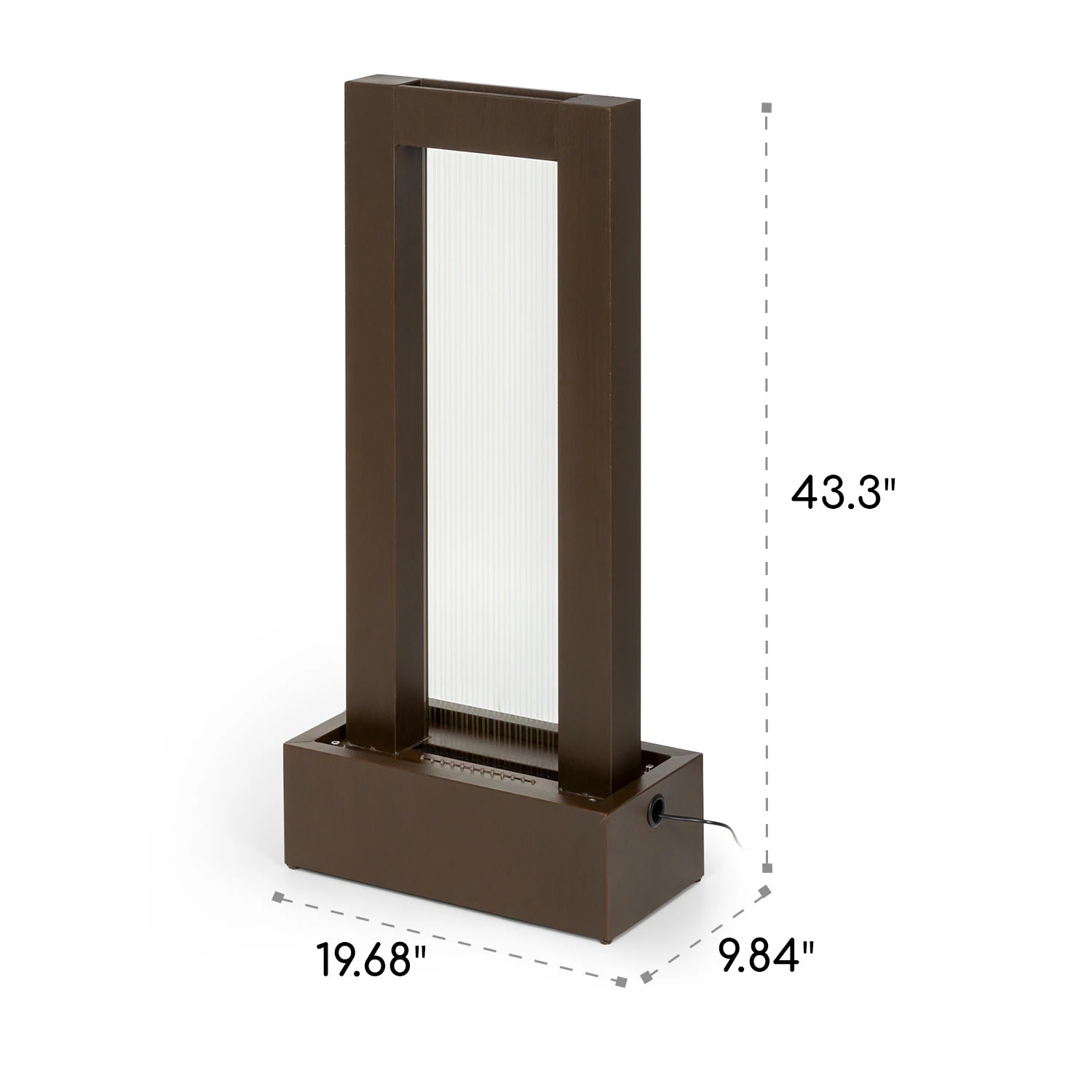 Skyriver Gartenbrunnen Zimmerbrunnen Indoor Outdoor LED 10 M Kabel 9 Skyriver Gartenbrunnen Zimmerbrunnen Indoor Outdoor LED 10 M Kabel – Bild 9