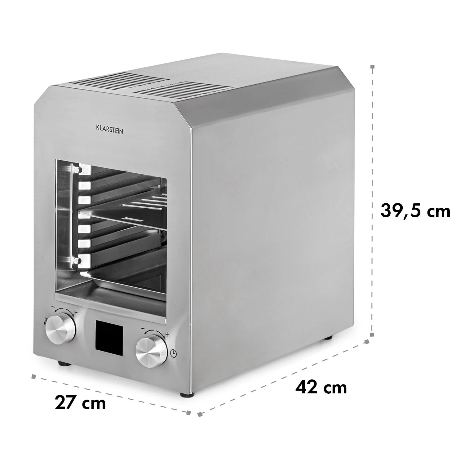 Hannibal Hochtemperaturgrill Indoor 2.200W 850°C Edelstahl Silber 9 Hannibal Hochtemperaturgrill Indoor 2.200W 850°C Edelstahl Silber – Bild 9