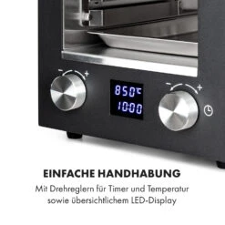 Hannibal Hochtemperaturgrill Indoor 2.200W 850°C Edelstahl Schwarz 13 Hannibal Hochtemperaturgrill Indoor 2.200W 850°C Edelstahl Schwarz -Outdoor Grills Store 10034804 de 0005 logo