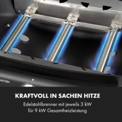 Vanquish Gasgrill 3 Edelstahlbrenner 3 X 3 KW 63,5 X 45 Cm Grillfläche -Outdoor Grills Store 10034805 de 0004 logo