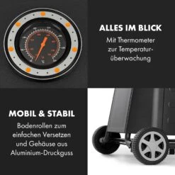 Vanquish Gasgrill 3 Edelstahlbrenner 3 X 3 KW 63,5 X 45 Cm Grillfläche -Outdoor Grills Store 10034805 de 0008 logo