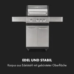 Valkyrie Gasgrill 3x3,2 + 2,9 KW Sichtfenster 54x42 Cm Grill Edelstahl 13 Valkyrie Gasgrill 3x3,2 + 2,9 KW Sichtfenster 54x42 Cm Grill Edelstahl -Outdoor Grills Store 10034845 de 0004 logo