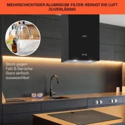 Structura Inselabzugshaube Abluft 641 M³/h Max. LED-Licht Edelstahl -Outdoor Grills Store 10034850 de 0006 usp