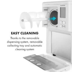 Sweet Sundae Eiscrememaschine Kompressor 1,5l Edelstahl Weiß -Outdoor Grills Store 10034912 uk 0008 logo Klarstein Sahnehaeubchen Eiscrememaschine weiss