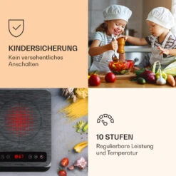 InnoChef Induktionskochfeld 3400W Touch Control Glaskeramik -Outdoor Grills Store 10034919 de 0005 logo