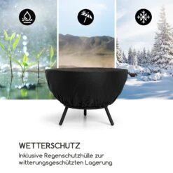 Fireball Feuerschale Ø 66 Cm Kippbar 2 Mm Stahl Horizontal Diagonal -Outdoor Grills Store 10034933 de 0008 logo