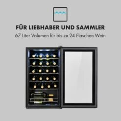 Shiraz 24 Uno Weinkühlschrank 63l 24Fl Touch-Bedienfeld 5-18°C -Outdoor Grills Store 10035028 de 0003 logo