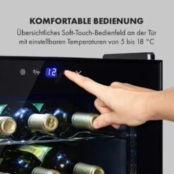 Shiraz 24 Uno Weinkühlschrank 63l 24Fl Touch-Bedienfeld 5-18°C -Outdoor Grills Store 10035028 de 0004 logo