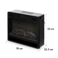 Vulsini Elektro-Kamin 1900 W LED-Technik Fernbedienung 17 Vulsini Elektro-Kamin 1900 W LED-Technik Fernbedienung -Outdoor Grills Store 10035037 yy 0009 logo Klarstein Vulsini Elektrischer Kamin schwarz