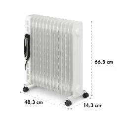 Thermaxx Heatstream Ölradiator 2500W 5-35 °C 24h-Timer 20 Thermaxx Heatstream Ölradiator 2500W 5-35 °C 24h-Timer -Outdoor Grills Store 10035055 yy 0010 logo Klarstein Thermaxx Heatstream Oelradiator Weiss