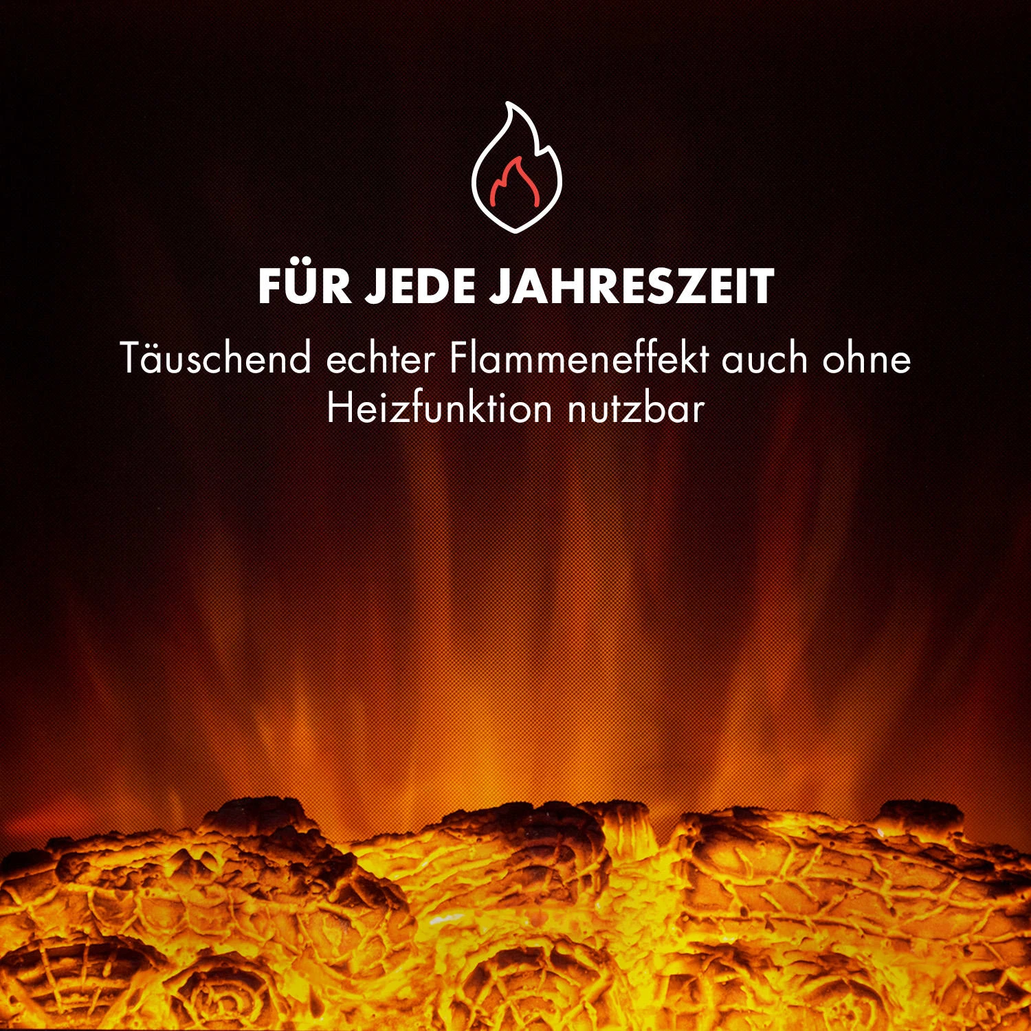 Kamini FXL Elektrischer Kamin Kamineinsatz 1000/2000W 2W LED 7 Kamini FXL Elektrischer Kamin Kamineinsatz 1000/2000W 2W LED – Bild 7