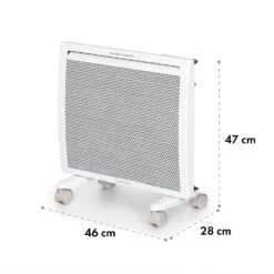 Klarstein Hot Spot Slimcurve Double Wave 2-in-1 Heizgerät 1000W Wochentimer Weiß -Outdoor Grills Store 10035059 yy 0008 logo