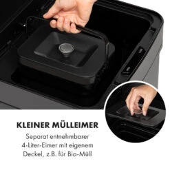 Touchless Black Stainless Steel Müllsammler Sensor 72L 4 Behälter ABS / PP / Edelstahl Schwarz -Outdoor Grills Store 10035097 de 0004 logo