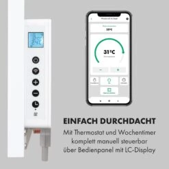 Wonderwall Air Art Smart Infrarotheizung 60x60cm 350W Wandinstallation App-Steuerung Marmor II -Outdoor Grills Store 10035118 de 0007 logo